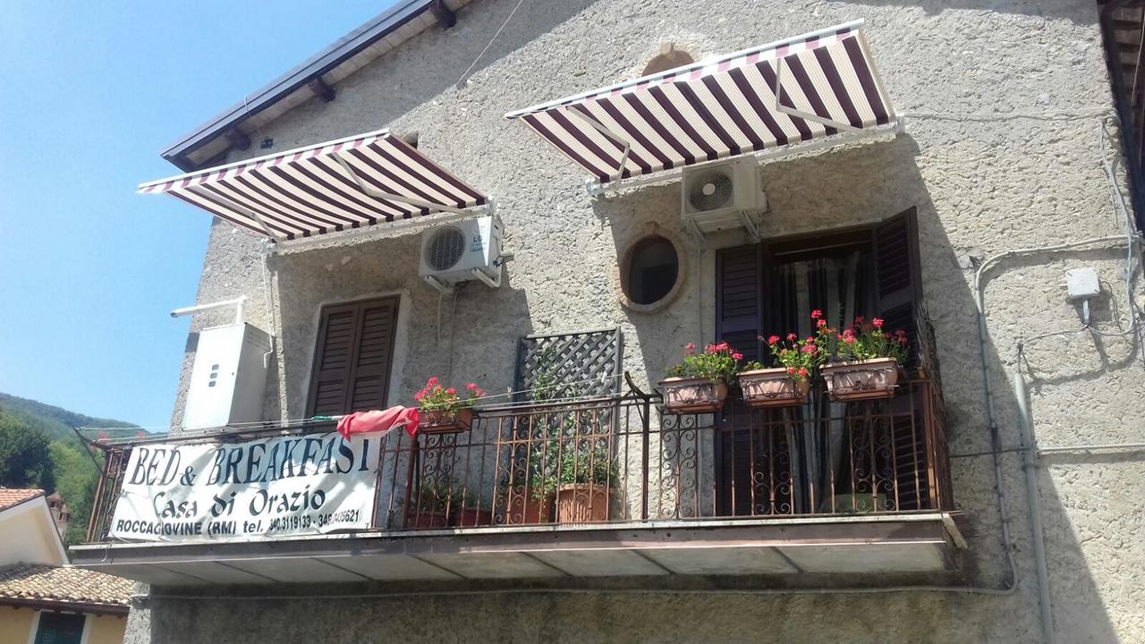 B&B Casa Di Orazio Giubileo 2025 Roccagiovine Exteriör bild